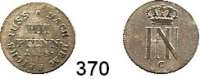 Deutsche Münzen und Medaillen,Westfalen Hieronymus Napoleon 1807 - 1813 4 Pfennig 1808 C.  AKS 21.  Jg. 11.