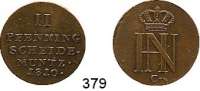 Deutsche Münzen und Medaillen,Westfalen Hieronymus Napoleon 1807 - 1813 2 Pfennig 1810 C.  AKS 22.  Jg. 10.