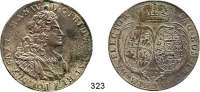 Deutsche Münzen und Medaillen,Sachsen Friedrich August I. 1694 - 1733 Taler 1714  ILH, Dresden.  28,43 g.  Kahnt 108.  Dav. 2653.