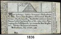 P A P I E R G E L D,AUSLÄNDISCHES  PAPIERGELD Dänemark 1 Rigsdaler Courant 1794 und 1795 blanco.  Pick A 28.  LOT. 2 Scheine.