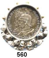 R E I C H S M Ü N Z E N,Münzschmuck  Preußen, 2 Mark 1901 