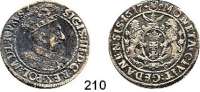 Deutsche Münzen und Medaillen,Danzig, Stadt Sigismund III. 1587 - 1632 Ort (1/4 Taler) 1617.  6,43 g.  Dutkowski/Suchanek 158 II.