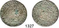 AUSLÄNDISCHE MÜNZEN,Polen Johann Kasimir 1648 - 1668 Ort 1667 TLB.  5,98 g.  Gum. 1715.