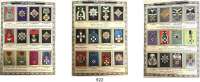 Orden, Ehrenzeichen, Militaria, Zeitgeschichte,Deutschland L O T S      L O T S      L O T S Sammelbilderalbum (Waldorf-Astoria GmbH München).  ORDEN - Eine Sammlung der bekanntesten deutschen Orden und Auszeichnungen.  Stempel : 