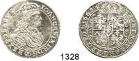 AUSLÄNDISCHE MÜNZEN,Polen Johann Kasimir 1648 - 1668 Ort 1668 TLB.  6,52 g.  Gum. 1718.