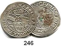Deutsche Münzen und Medaillen,Kempten, Stadt  Batzen o.J. 3,35 g. und 3,5 g.  Umschrift 
