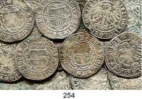 Deutsche Münzen und Medaillen,Konstanz, Stadt  Batzen o.J.(1499-1533).  Vorder- und Rückseite gotische Schrift.  Schulten 1715.  LOT. 17 Stück.