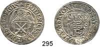 Deutsche Münzen und Medaillen,Sachsen Friedrich III., Johann und Georg 1507 - 1525 Schreckenberger o.J., Mzz. Kreuz, Annaberg.  4,53 g.  Keilitz 52.  Schulten 3003.