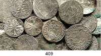 Deutsche Münzen und Medaillen,L O T S     L O T S     L O T S  LOT. von 32 Silberkleinmünzen.  Meist 16. Jahrhundert.  Viele verschiedene.