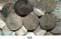 Deutsche Münzen und Medaillen,L O T S     L O T S     L O T S  LOT. von 30 Silberkleinmünzen.  Meist 16. Jahrhundert.  Viele verschiedene.