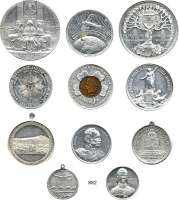 M E D A I L L E N,L O T S L O T S L O T S Sammlung. von 61 Aluminiummedaillen vor 1945. Meist verschiedene. 26 bis 51 mm Ø