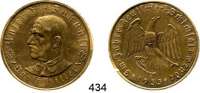 M E D A I L L E N,Personen Hitler, Adolf Bronzemedaille 1933 (Oskar Glöckler).  Auf die Machtergreifung.  Brustbild von vorn links. / Adler sprengt Ketten.  Colbert / Hyder C-30.  36 mm.  21,83 g.  Rand : BAYER. HAUPTMÜNZAMT.