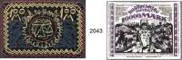 P A P I E R G E L D   -   N O T G E L D,Notgeld der besonderen Art Bielefelder Stoffgeld LOT. von 17 Scheinen.  Von 25 Mark 15.7.1921 bis 10.000 Mark 15.2.2023.  Grabowski 20 b, 24 c, 34 a, 42 a, 43 b, 45 c, 50 c, 53 b, 54 b, 55 a, 57.1 a, 57.1 b, 59 a(2), 67 a, 68 a, 71 a.