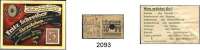 P A P I E R G E L D   -   N O T G E L D,Sachsen - Anhalt Magdeburg Fritz Schreiber Handelsmühle,  25 Pfennig (Briefmarke).  G/M 1227.1.  Beigegeben 30 Pf. Briefmarke mit Werbung Lothar Messow, Berlin-W.  Tieste 0460.170.04 und Deutschnationale Partei, Magdeburg, 10 Pf Briefmarke  Tieste 4330.05.01.  LOT. 3 Scheine.