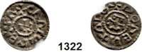AUSLÄNDISCHE MÜNZEN,Frankreich Karolinger Karl der Große 768 - 814.   Denar, Dorestad.  1,61 g.  