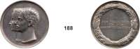 Deutsche Münzen und Medaillen,Sachsen - Weimar - Eisenach Karl Alexander 1853 - 1901 Silbermedaille o.J.  Dem Verdienste um die Landwirtschaft.  39 mm.  29,26 g (vz, kl. Rdf., Druckstelle im Feld, Kratzer auf dem Außenrand) und Aluminiummedaille mit angeprägter Öse 1892.  Zur Erinnerung an die Goldene Hochzeitsfeier in Weimar.  30,5 mm (vorzüglich).  LOT. 2 Stück.