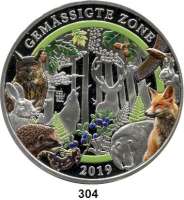 M E D A I L L E N,Bundesrepublik Deutschland  Silbermedaille 2019 (3 Unzen).  