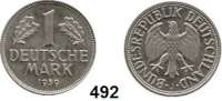 B U N D E S R E P U B L I K,  1 Mark 1959 J.  Jaeger 385.