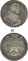 Deutsche Münzen und Medaillen,Batthyani Karl Joseph 1764 - 1772 Taler 1764.  27,76 g.  Dav. 1182.