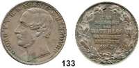 Deutsche Münzen und Medaillen,Braunschweig - Calenberg (Hannover) Georg V. 1851 - 1866 Vereinstaler 1865 B.  Den Siegern bei Waterloo. . Kahnt 240.  AKS 160.  Jg. 98.  Thun 176.  Dav. 684.