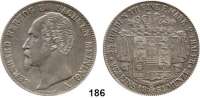 Deutsche Münzen und Medaillen,Sachsen - Meiningen Bernhard II. Erich Freund 1803 - 1866 Doppeltaler 1854.  Kahnt 509.  AKS 182.  Jg. 446.  Thun 377.  Dav. 836.