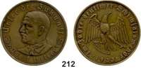 M E D A I L L E N,Personen Hitler, Adolf Bronzemedaille 1933 (Oskar Glöckler).  Auf die Machtergreifung.  Brustbild von vorn links. / Adler sprengt Ketten.  Colbert / Hyder C-30.  36 mm.  21,85 g.  Rand : BAYER. HAUPTMÜNZAMT.