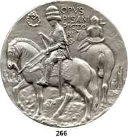 M E D A I L L E N,Numismatik  Weißmetallmedaille 2000 (S. Johnson).  Auf den 27. F.I.D.E.M Kongreß in Weimar.  Mit Renaissance Motiv.  92 mm.  414,9 g.