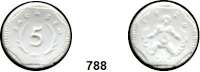 P O R Z E L L A N M Ü N Z E N,S A C H S E N  5 Mark 1920 weiß.  Gipsform.  Menzel 22281.29.