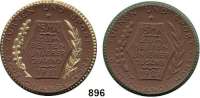 P O R Z E L L A N M Ü N Z E N,SPENDENMÜNZEN VON VERBÄNDEN UND VEREINEN Berlin 15 Mark 1921 braun.  Reichsausschuss für Leibesübungen.  Scheuch 353.a, b, d, e, f, l.  LOT. 6 Stück.