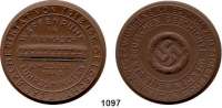 MEDAILLEN AUS PORZELLAN,Staatliche Porzellan-Manufaktur MEISSEN München 1940 braun.  Waffenruhe in Frankreich.