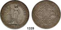 AUSLÄNDISCHE MÜNZEN,Großbritannien Georg V. 1910 - 1936 Trade - Dollar 1911 B.  KM T 5.