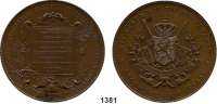 AUSLÄNDISCHE MÜNZEN,Niederlande Wilhelmina I. 1890 - 1948 Bronzemedaille 1895 (Beeger).  Jubiläum der niederländischen Dampfschifffahrtsgesellschaft im Dienst in Niederl. Indien und am Suezkanal.  60 mm.  101 Gramm