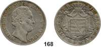 Deutsche Münzen und Medaillen,Sachsen Friedrich August II. 1836 - 1854 Taler 1845 F.  Kahnt 448.  AKS 99.  Jg. 76.  Thun 325 F.  Dav. 875.
