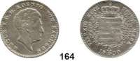 Deutsche Münzen und Medaillen,Sachsen Anton 1827 - 1836 1/3 Taler 1830 S.  AKS 72.  Jg. 58.