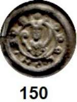 Deutsche Münzen und Medaillen,Magdeburg, Erzbistum Rudolf von Dingelstedt 1254 - 1260 Brakteat.  0,66 g.  Brustbild des Erzbischofs mit Mitra, in der rechten Hand einen  Krummstab haltend, in der linken Hand einen Palmzweig.  Mehl 629.  Slg. Friedensburg I 1220.