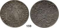 Deutsche Münzen und Medaillen,Sachsen Christian II., Johann Georg und August 1591 - 1601 Taler 1595 HB, Dresden.  28,88 g.  Keilitz/Kahnt 186.  Dav. 9820.