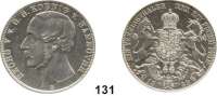 Deutsche Münzen und Medaillen,Braunschweig - Calenberg (Hannover) Georg V. 1851 - 1866 Vereinstaler 1859 B.  Kahnt 239.  AKS 144.  Jg. 96.  Thun 174.  Dav. 682.