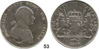 Deutsche Münzen und Medaillen,Bayern Maximilian I. Josef (1799) 1806 - 1825 Konventionstaler 1806.  