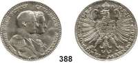 R E I C H S M Ü N Z E N,Sachsen - Weimar - Eisenach Wilhelm Ernst 1901 - 1918 3 Mark 1915.  Jaeger 163.  Jahrhundertfeier.