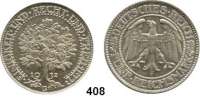 R E I C H S M Ü N Z E N,Weimarer Republik  5 Reichsmark 1932 G.  Jaeger 331.  Eichbaum.