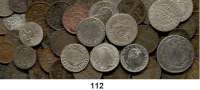 Deutsche Münzen und Medaillen,Preußen, Königreich L O T S     L O T S     L O T S LOT. von 70 Kleinmünzen zwischen 1652 und 1872.  Darunter 20 Silber-/Billonmünzen.