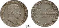 Deutsche Münzen und Medaillen,Preußen, Königreich Friedrich Wilhelm III. 1797 - 1840 Ausbeutetaler 1839 A.  Kahnt 371.  Old. 184.  AKS 18.  Jg. 63.  Thun 251.  Dav. 764.