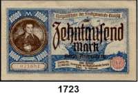 P A P I E R G E L D,D A N Z I G  10.000 Mark 26.6.1923.  Ros. DAN-23.