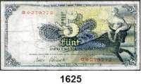 P A P I E R G E L D,BUNDESREPUBLIK DEUTSCHLAND  5 Deutsche Mark 9.12.1948.  Serie 8.  Austauschnote.  Ros. BRD-1 f.  Beigegeben WBZ-11 a und 12 a.  LOT. 3 Scheine.