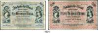 P A P I E R G E L D,Altdeutsche Staaten und Länderbanknoten Sachsen Sächsische Bank zu Dresden.  100 Mark 15.6.1890 bis 20 Milliarden Mark 20.10.1923.  Grabowski SAX 6 bis SAX 22.  LOT. 17 Scheine.