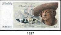 P A P I E R G E L D,BUNDESREPUBLIK DEUTSCHLAND  50 Deutsche Mark 9.12.1948.  S.4.  Ros. BRD-2.