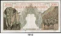 P A P I E R G E L D,AUSLÄNDISCHES  PAPIERGELD Französisch Indo-China 200 Piaster = 200 Riels o.D.(1953).  Pick 98.