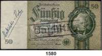 P A P I E R G E L D,R E I C H S B A N K  50(24) und 100(31) Reichsmark 30.3.1933.  Ros. DEU-210 a(10), 210 b(12), 210 d(2), 211 a(29), 211 c(2).  Beigegeben eine Makulatur-Note des 50 Markscheines, gestempelt 