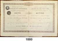 P A P I E R G E L D,Wertpapiere  Ausländische Wertpapiere.  Frankreich, LA PETITE EPARGNE.  1000 Francs 1925 und 1926.  Gezeichnet von zwei kanadischen Damen.  Österreich:  3(unvollständige) Zinskuponbögen des Staates und der Hauptstadt Wien sowie eine Bescheinigung der Bezirkssteuerbehörde Völkermarkt (1919).  3 Aktien zu je 200 Österreichischen Gold-Gulden.  Betriebs-Gesellschaft der ORIENTALISCHEN EISENBAHNEN.  Wien 1.1.1906.  Polen,  1000 Marek polnische Bonusanleihe zu 4%. 1920.  Mit unvollständigem Kuponbogen.   U.S.A.,  7(lochentwertete) Anteilsscheine MISSOURI, KANSAS an TEXAS Railroad Company.  Ausgegeben zwischen 1907 und 1914.  Rückseitig diverse Vermerke und Stempel.  LOT. 17 Stück(+ Kupons).