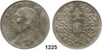 AUSLÄNDISCHE MÜNZEN,China Republik Dollar, Jahr 3 (1914).  Schön 33.  Y. 329.